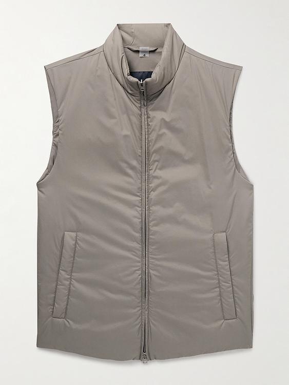 Grey vest from Herno