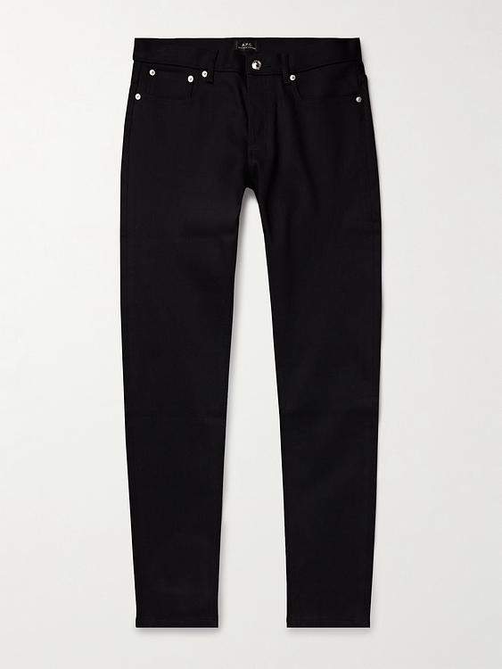 Black jeans from A.P.C