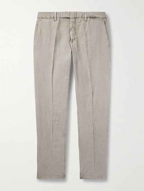 Beige suit trousers from Boglioli