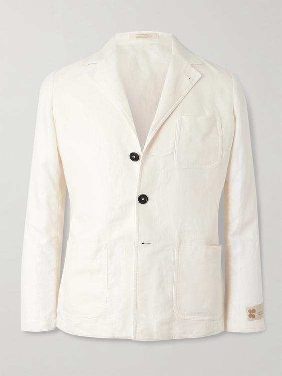White blazer from Massimo Alba