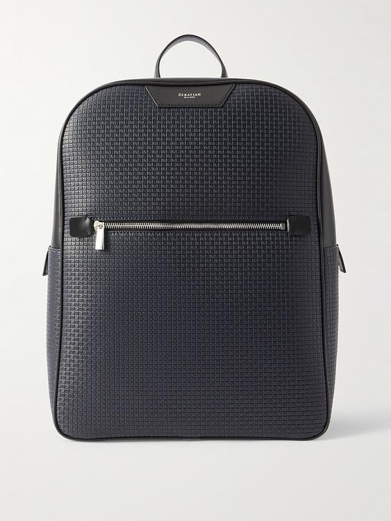 Black backpack from Serapian