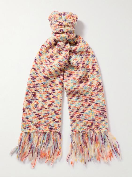 Peach scarve from A.P.C