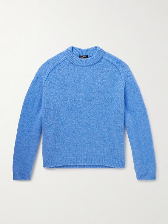 Blue sweater from A.P.C