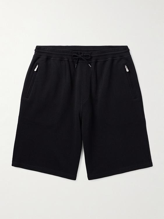 Black drawstring shorts from Brunello Cucinelli