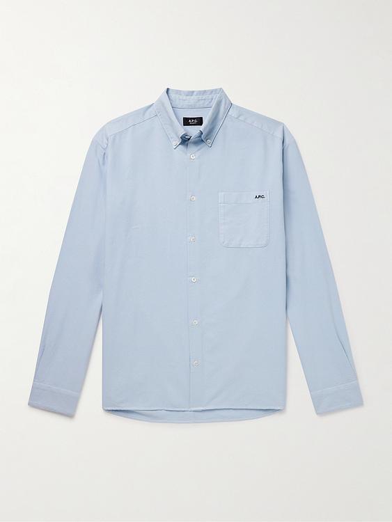 Light blue casual shirt from A.P.C