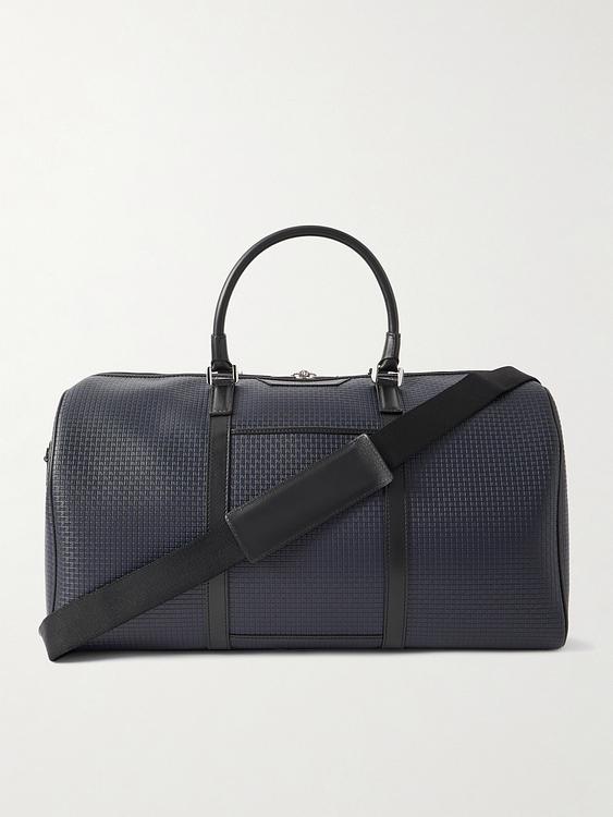 Black weekend bag from Serapian