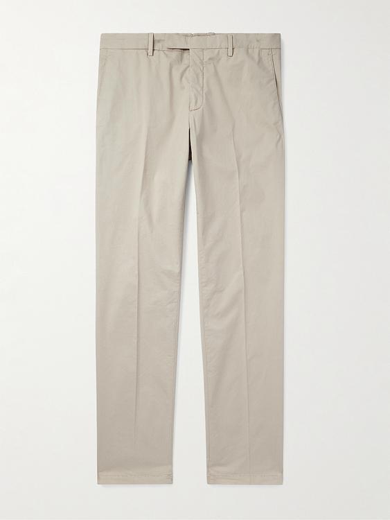 Beige chinos from Boglioli
