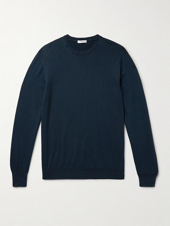 Black sweater from Boglioli