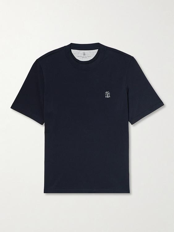 Black t-shirt from Brunello Cucinelli