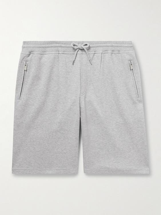 Grey sweatshorts from Brunello Cucinelli