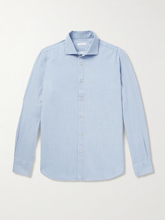 Light blue casual shirt from Boglioli