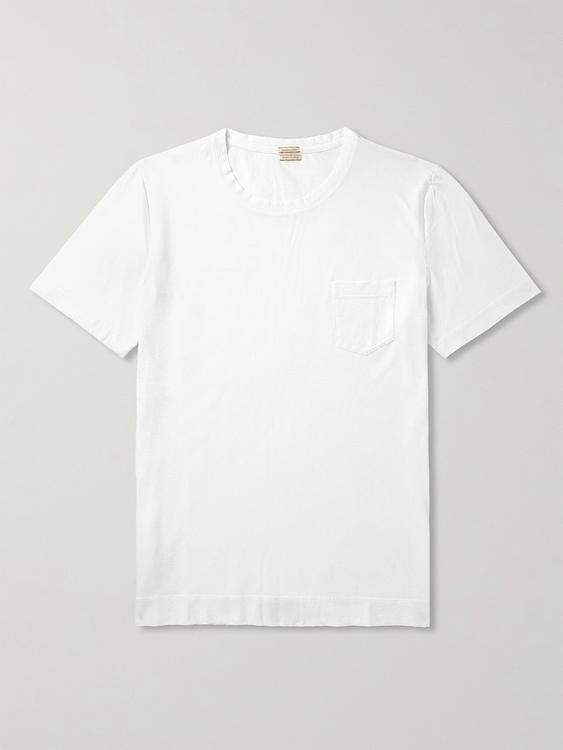 White t-shirt from Massimo Alba