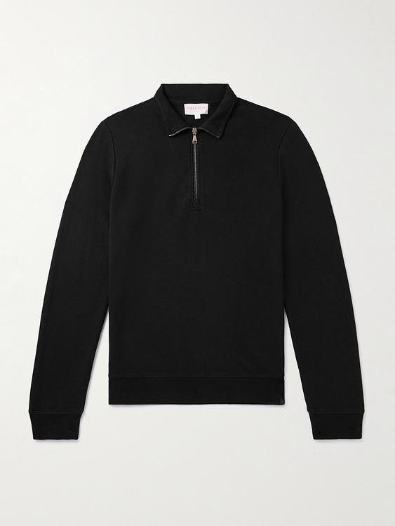 Black half-zip from Derek Rose