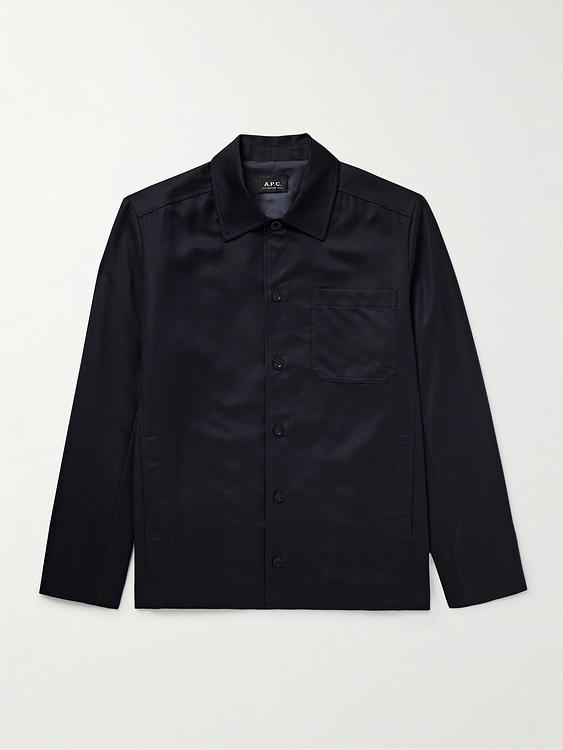 Black casual jacket from A.P.C