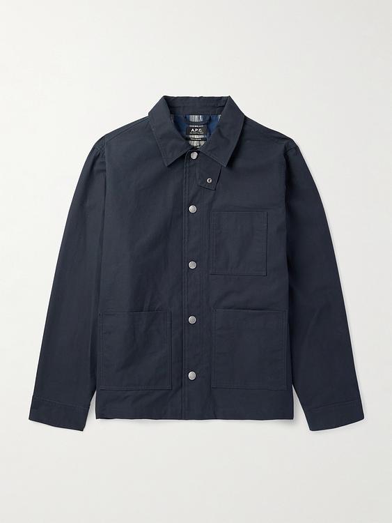 Dark grey overshirt from A.P.C