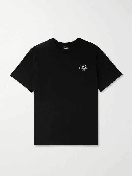 Black t-shirt from A.P.C
