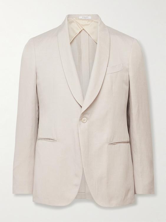 White suit jacket from Boglioli