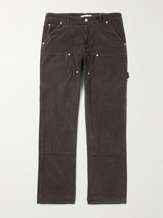 Dark brown jeans from Wales Bonner