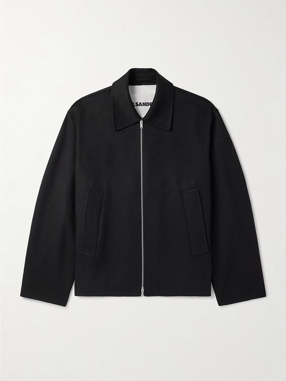 Black casual jacket from Jil Sander