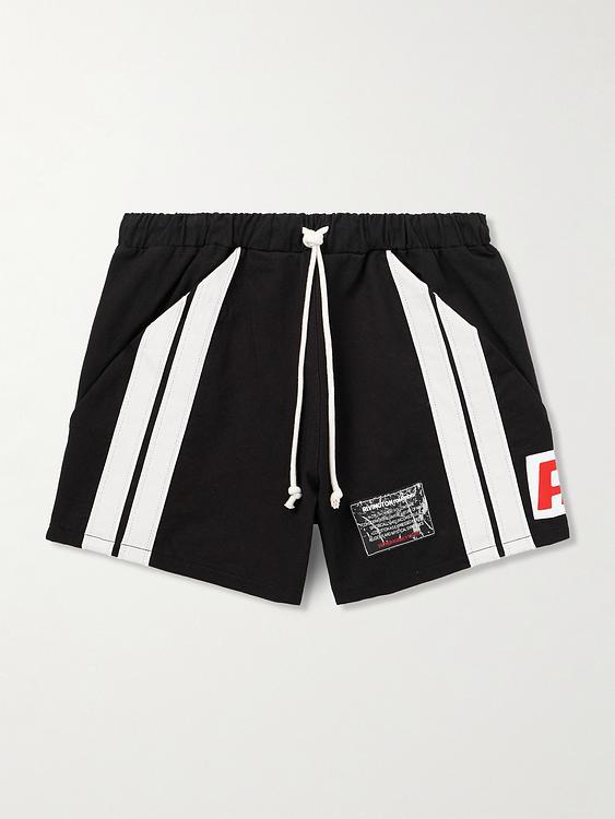 Black drawstring shorts from Rrr123