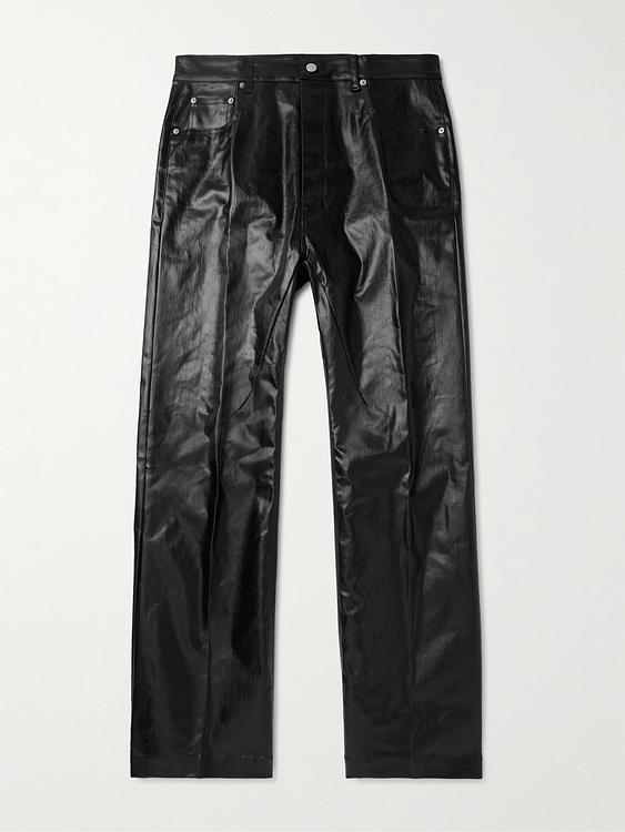 Black casual trousers from Rick Owens