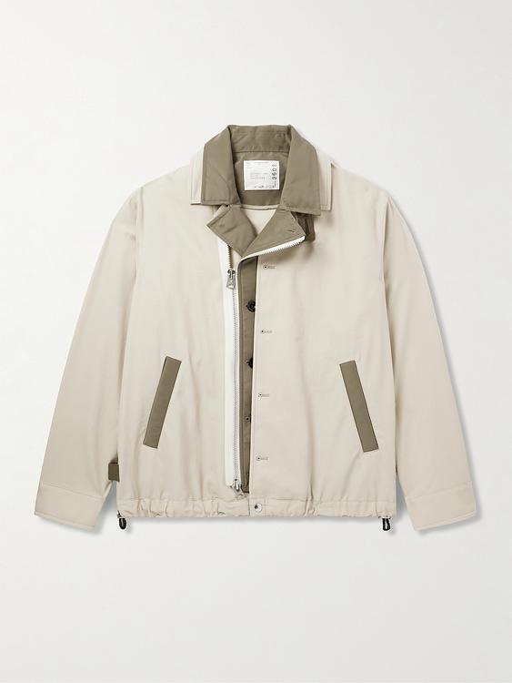White casual jacket from Sacai