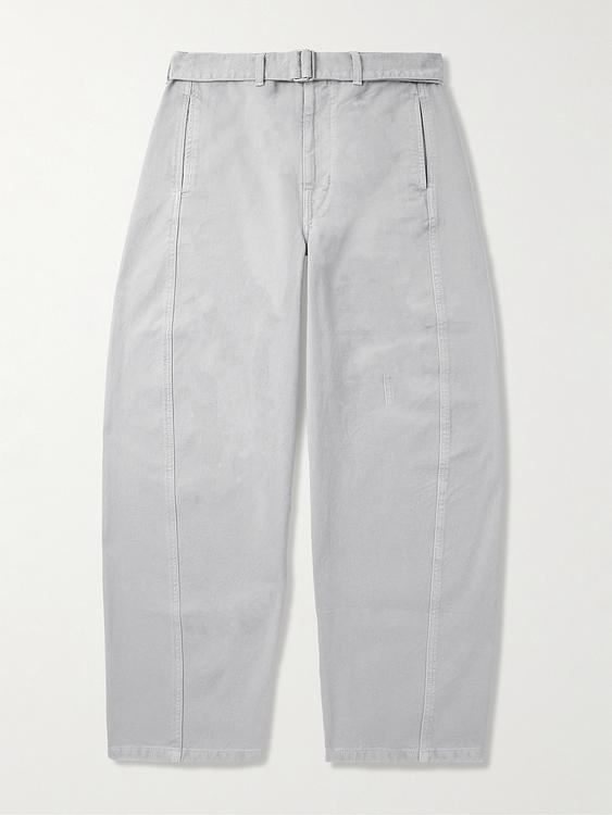 Grey casual trousers from Lemaire