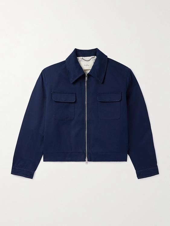 Dark blue casual jacket from Second / Layer