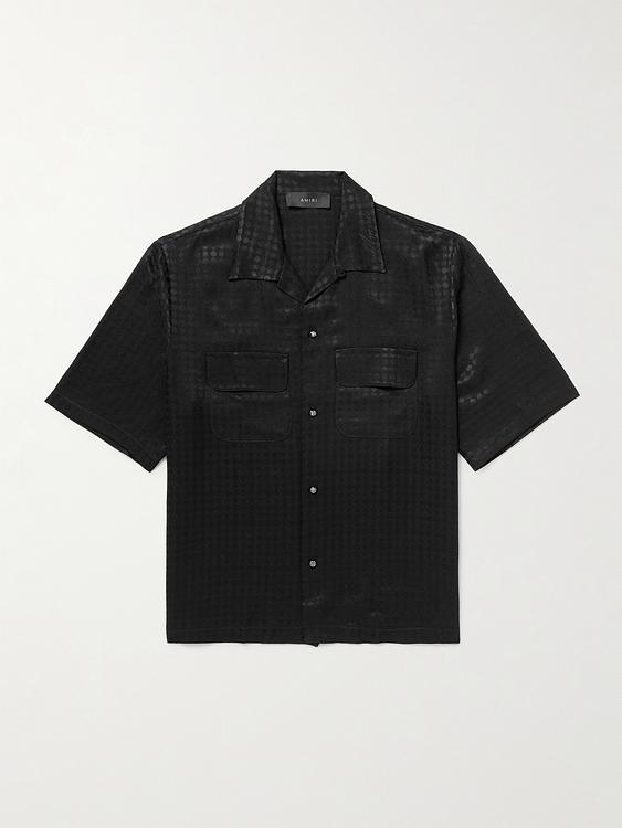 Black short sleeve shirt from Amiri