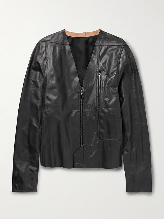 Dark grey casual jacket from Rick Owens