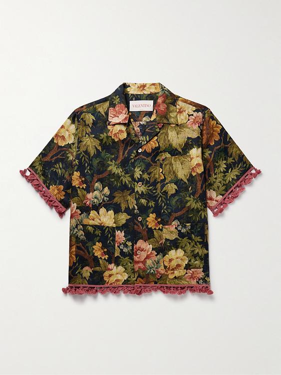 Multicolor short sleeve shirt from Valentino Garavani