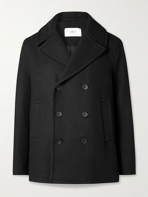 Black coat from Mr P.