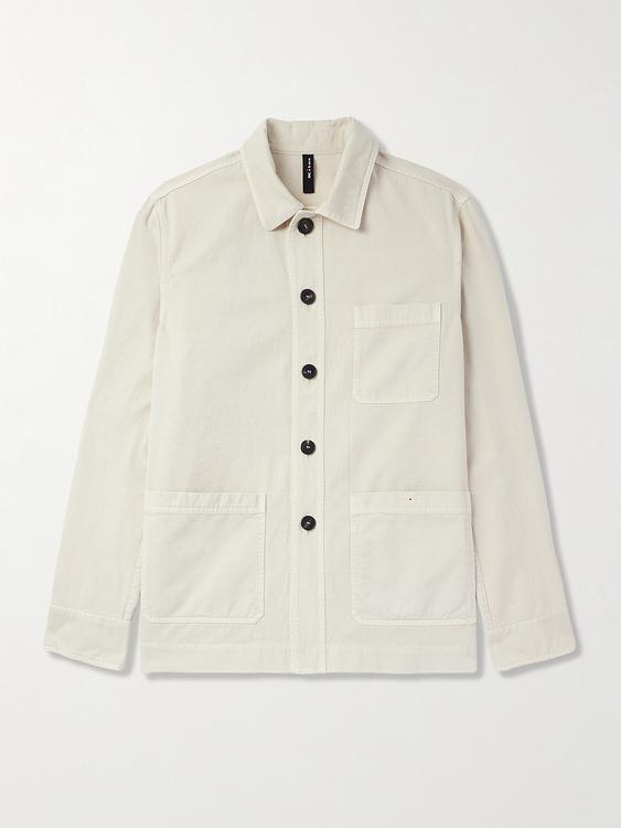 White overshirt from Kiton