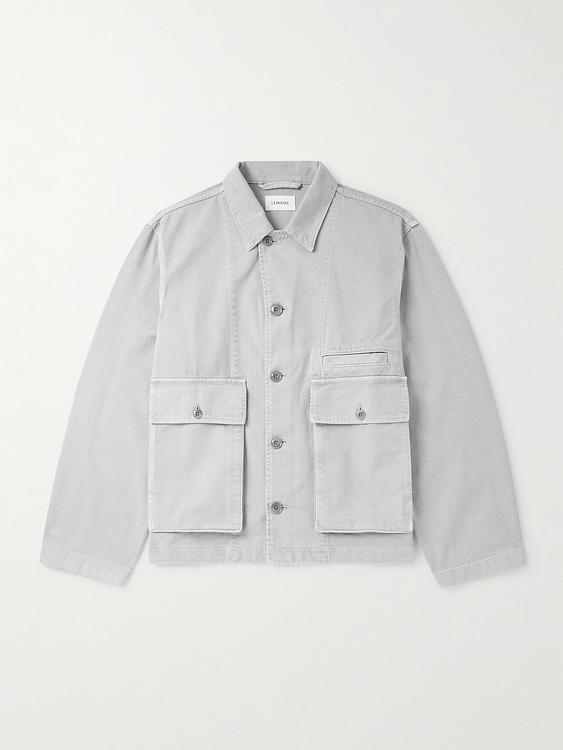 Grey denim jacket from Lemaire