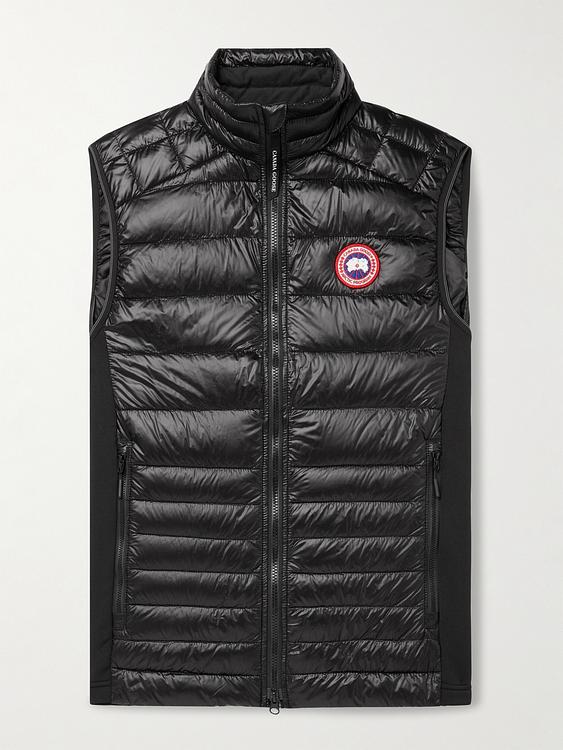 Black vest from Canada Goose
