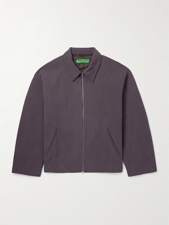 Dark brown casual jacket from Small Talk