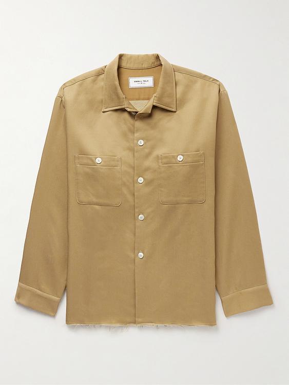 Khaki overshirt from Small Talk