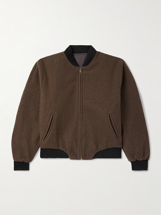 Dark brown fleece jacket from Small Talk