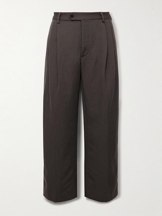 Black linen trousers from Small Talk