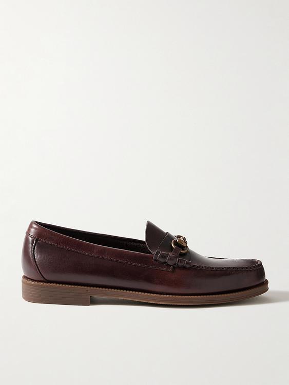 Dark brown loafers from G.H. Bass