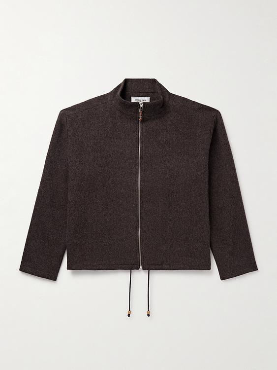 Dark brown casual jacket from Small Talk