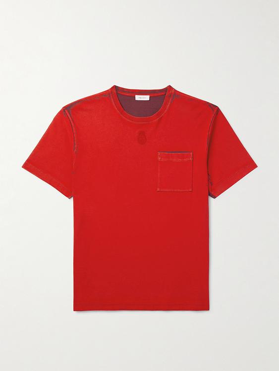Red t-shirt from McQueen