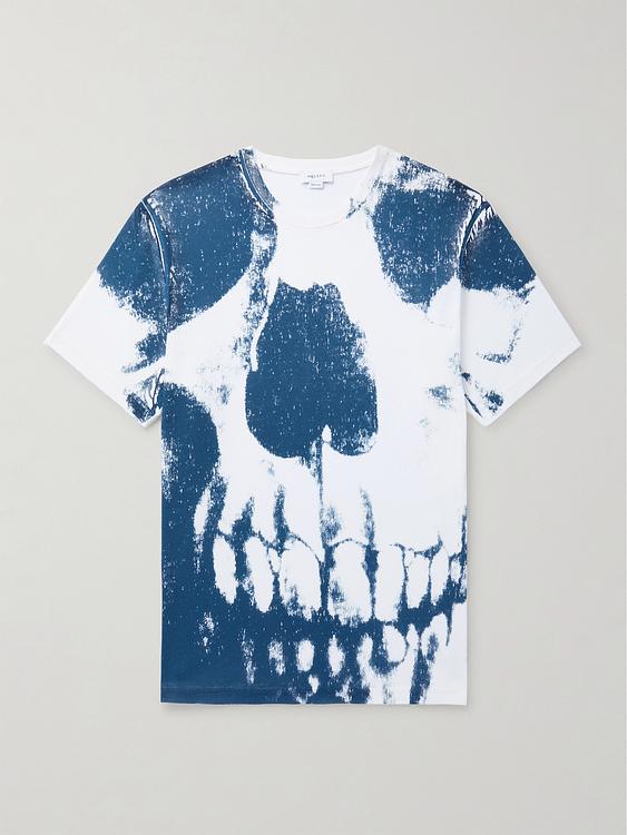 White t-shirt from McQueen