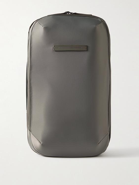 Dark grey backpack from HORIZN Studios