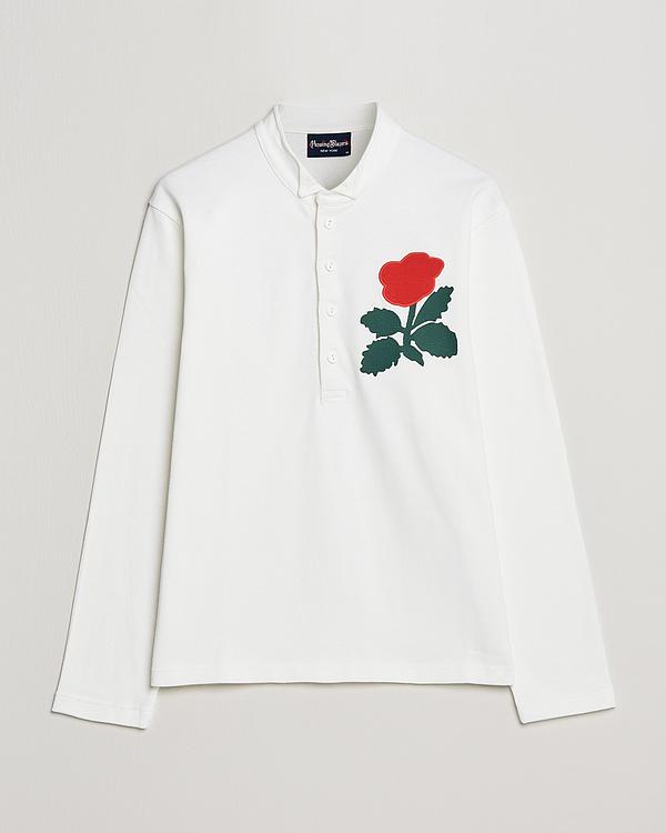 Print white long sleeve t-shirt from Rowing Blazers