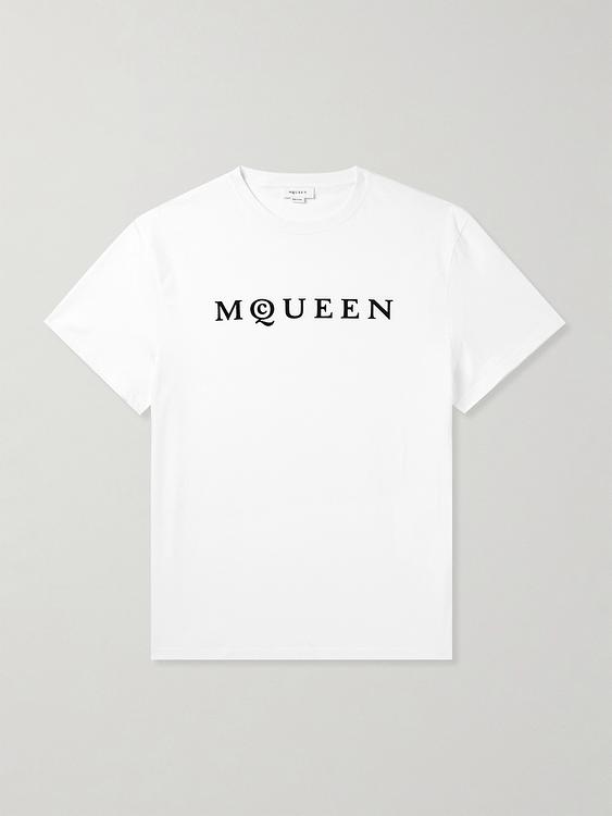 Print white t-shirt from McQueen