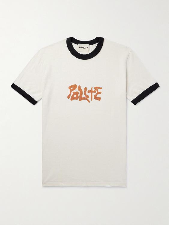 Print white t-shirt from Polite Worldwide