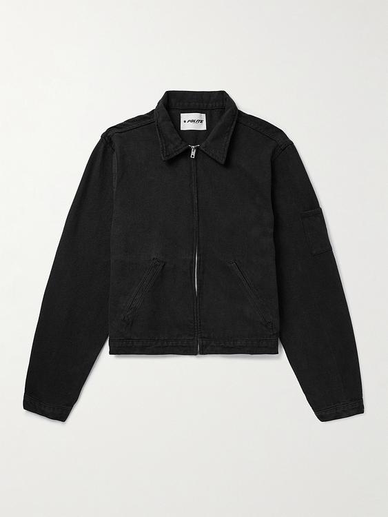 Black casual jacket from Polite Worldwide