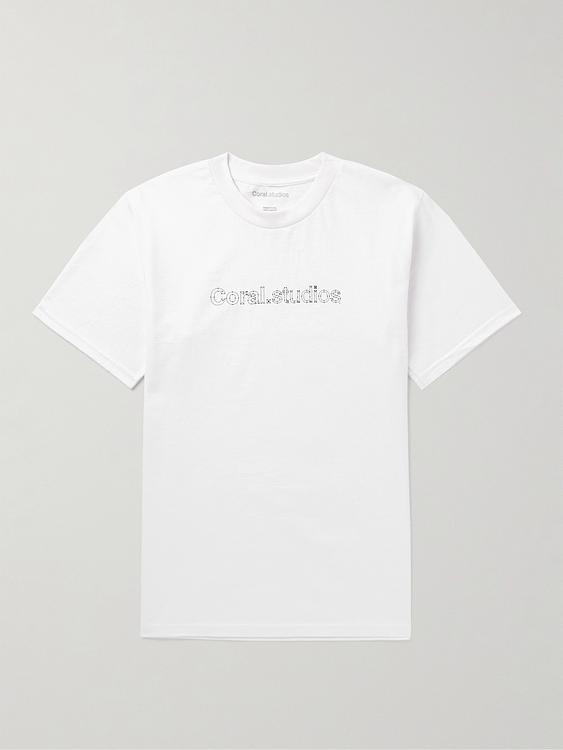 Print white t-shirt from Coral Studios