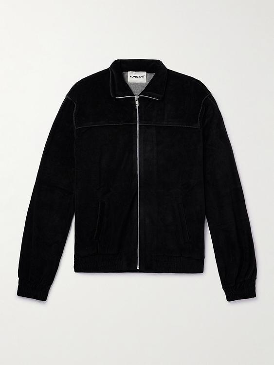 Black casual jacket from Polite Worldwide